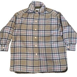 See by Chloé Wool Blend Plaid Jacket